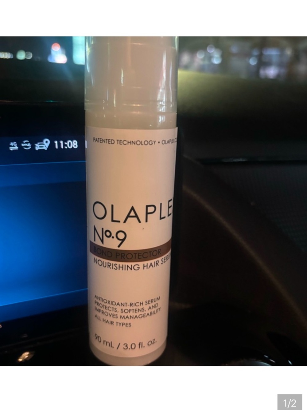 OLAPLEX No.9 Nourishing Hair Serum - White with Brown Accent